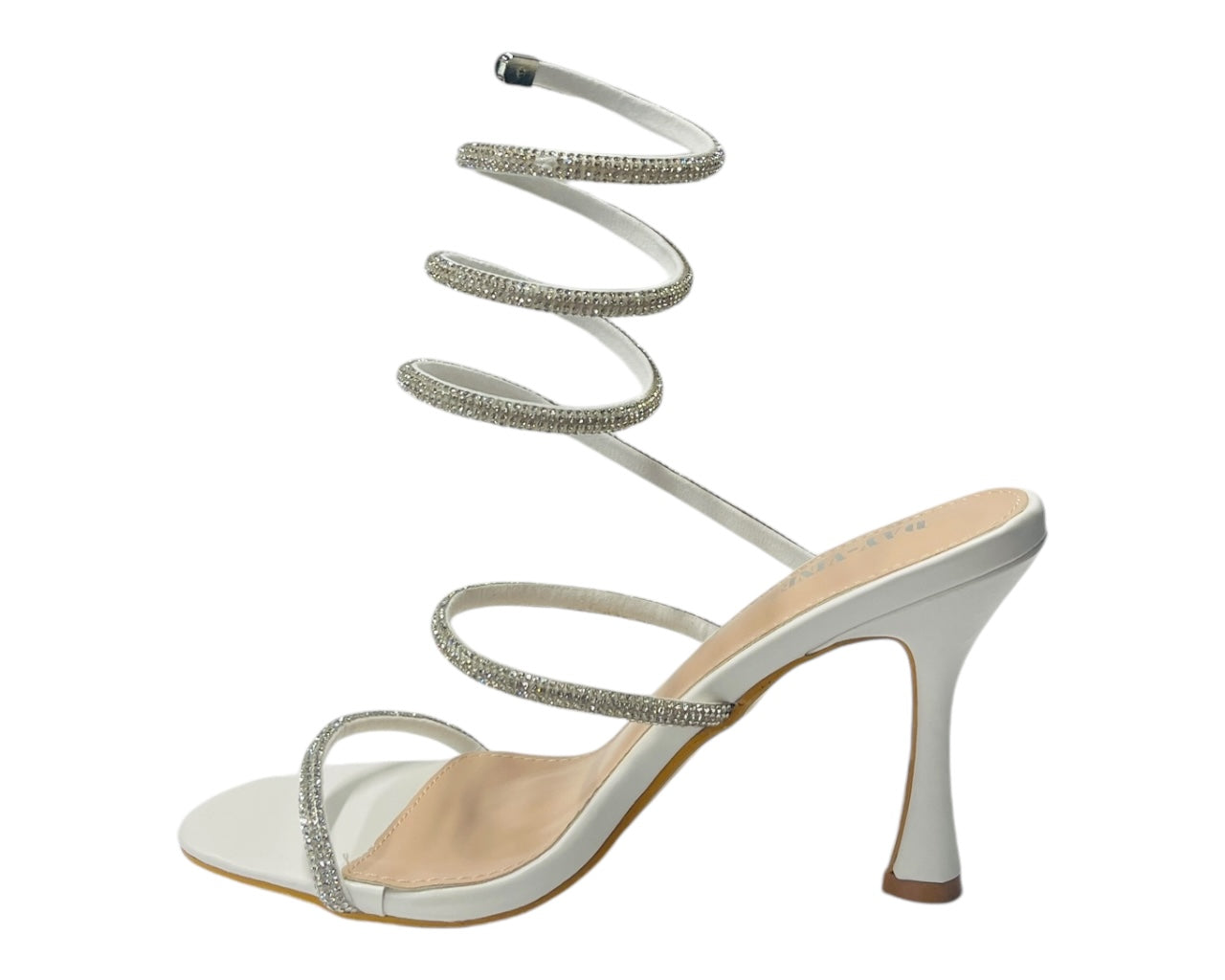 Rhinestone Snake Anklet High Heel Shoes