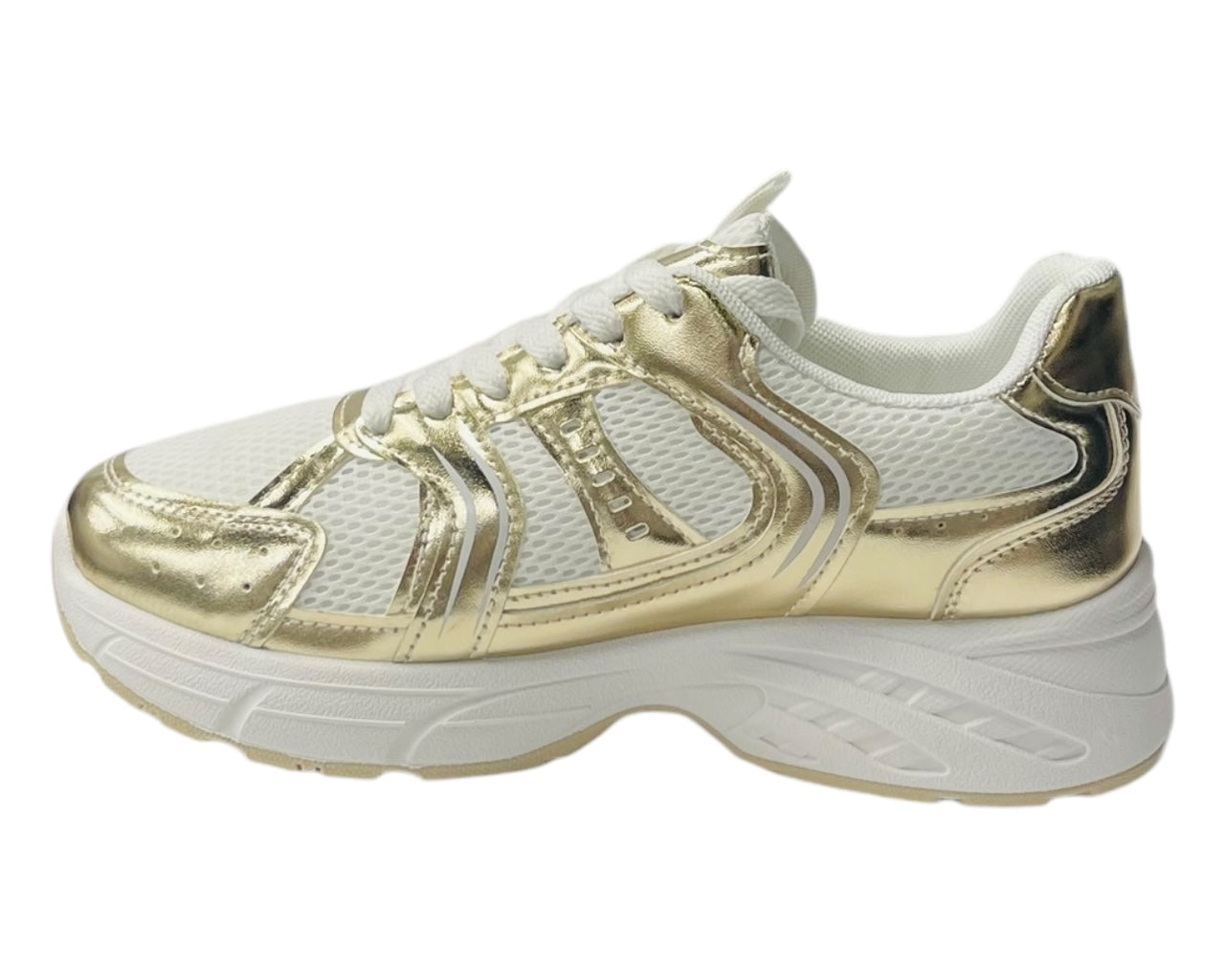 Mesh Lace Up Sports Trainers