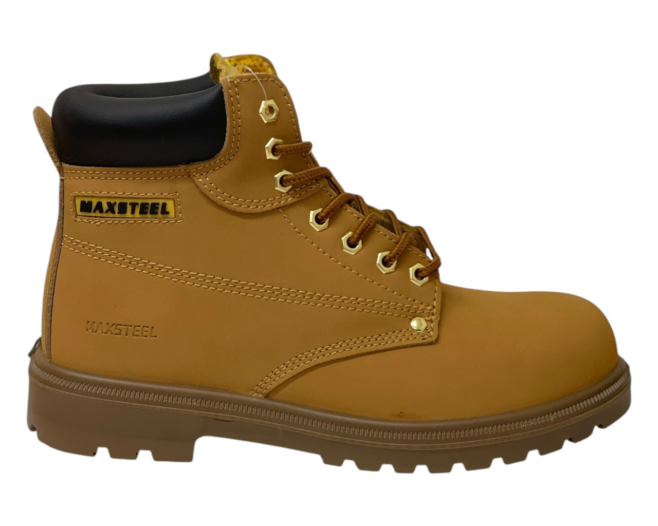 Genuine Leather Steel Toe Cap Safety Work Boots