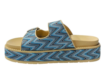 Platform Buckle Strap Sandals