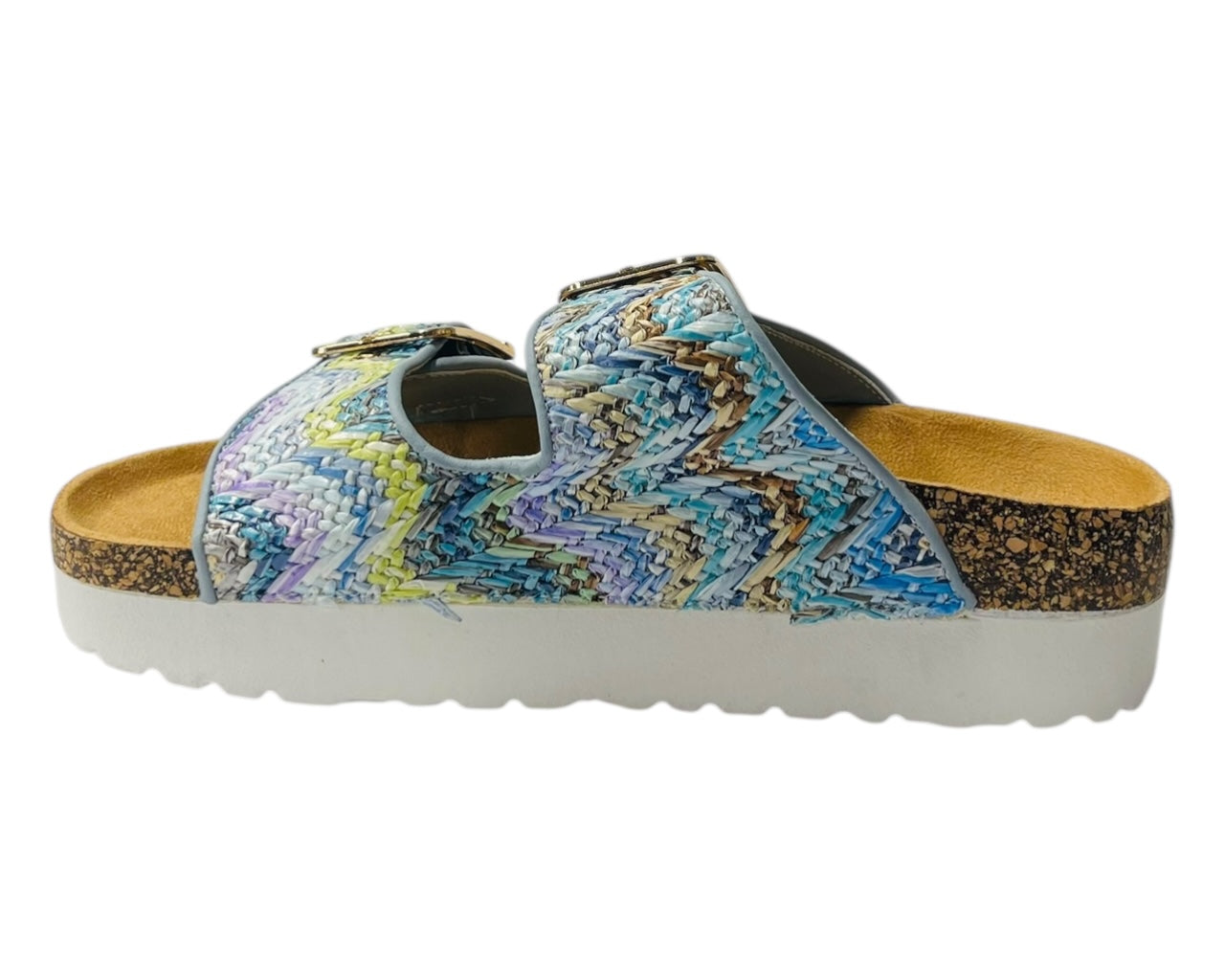 Buckle Strap Flatform Sandals