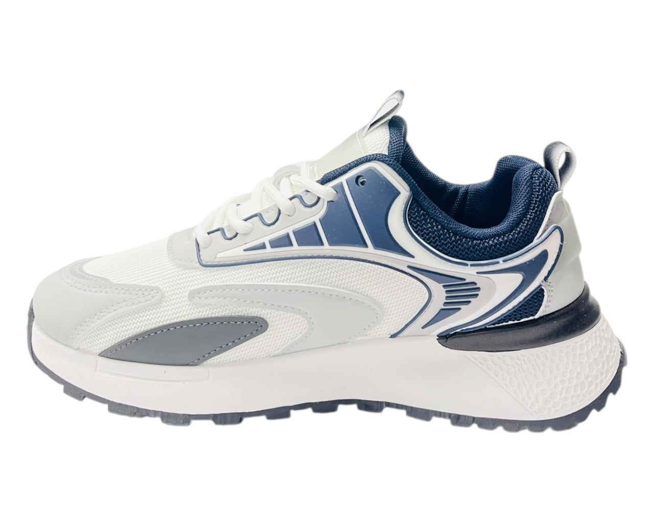Chunky Sole Mesh Lace Up Trainers