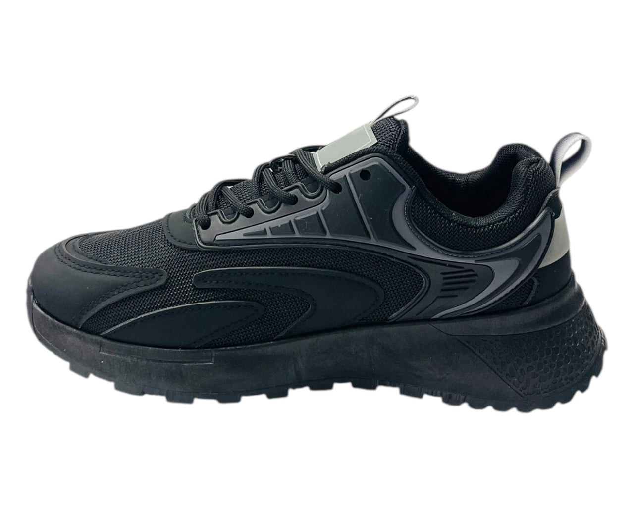 Chunky Sole Mesh Lace Up Trainers