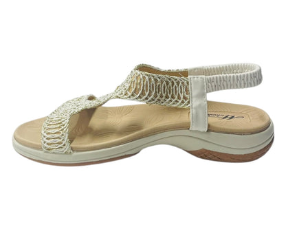 Elastic Ankle Strap Comfy Sandals
