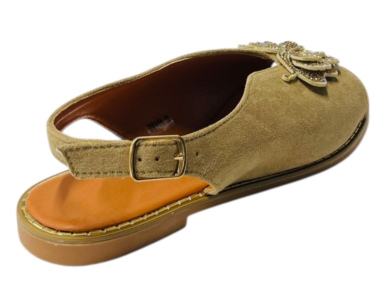 Ankle Strap Flat Sole Butterfly Sandals