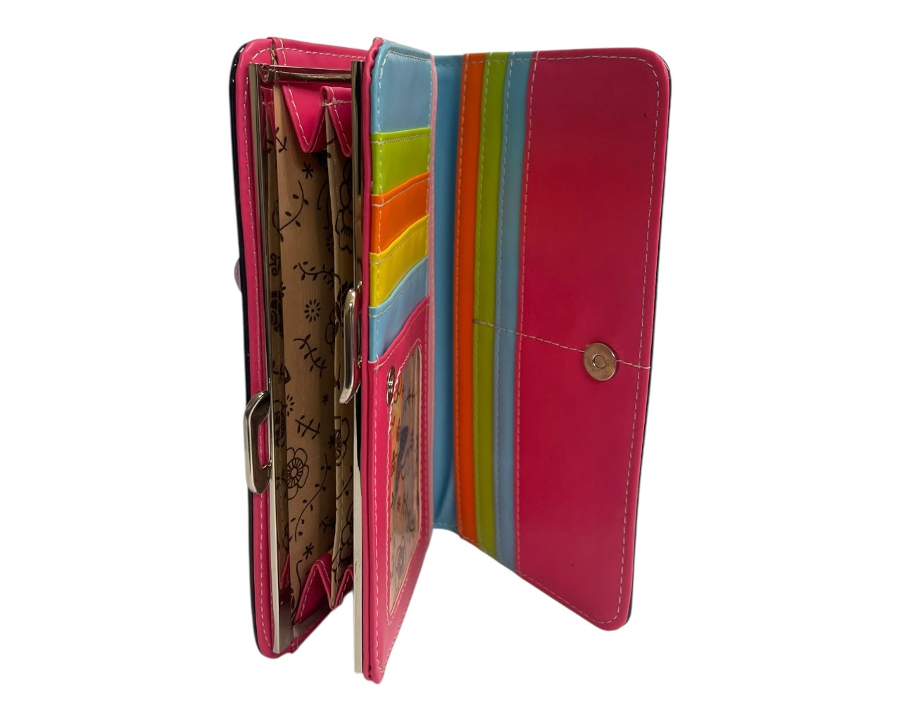 Hello Kitty Card Slots Coin Mirror Wallet