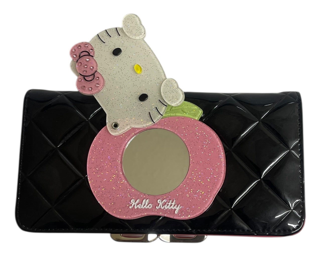 Hello Kitty Card Slots Coin Mirror Wallet