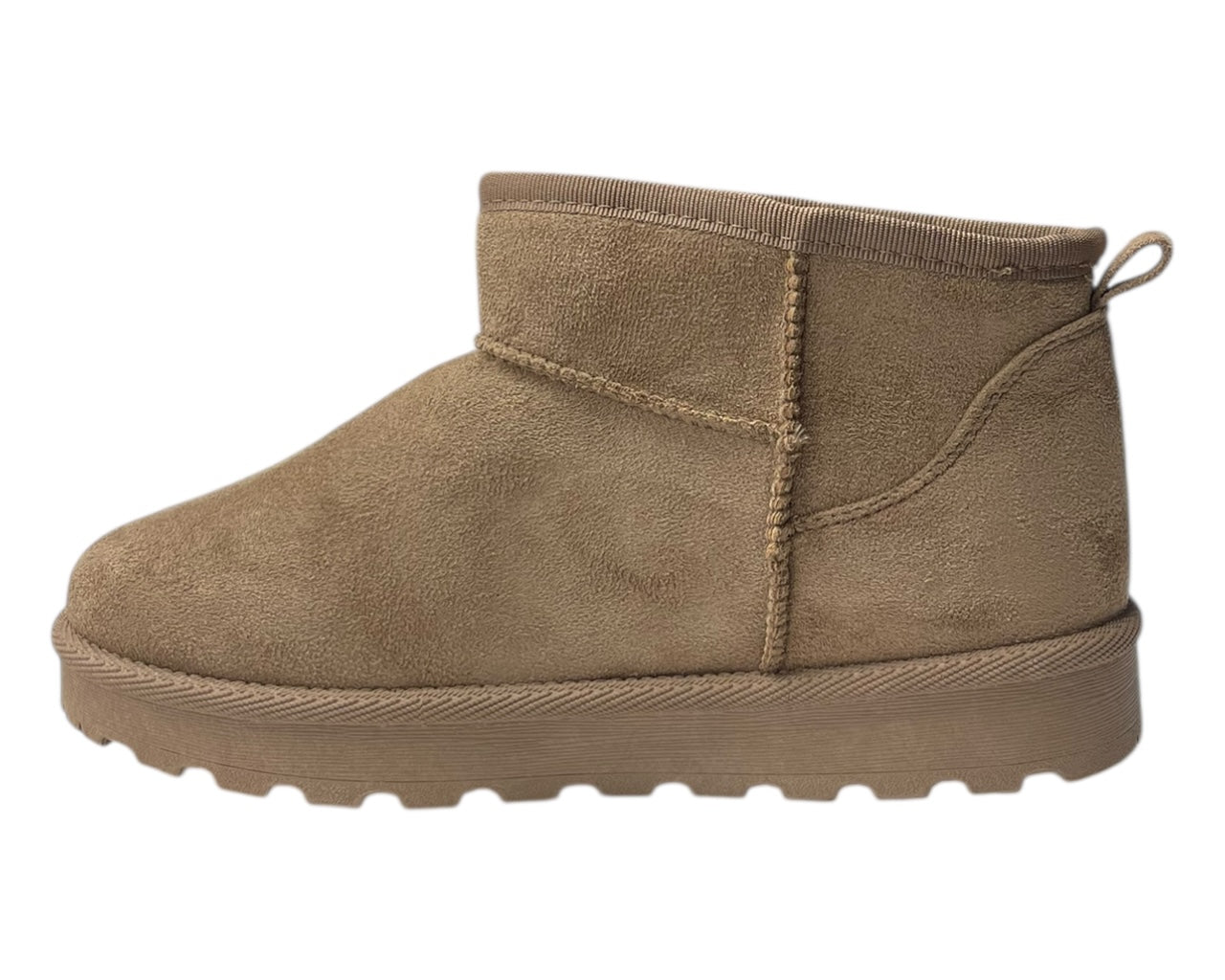 Faux Fur Lining Mini Ankle Boots