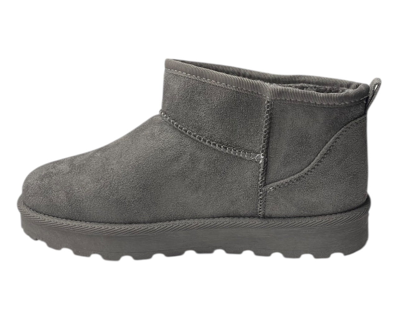 Faux Fur Lining Mini Ankle Boots