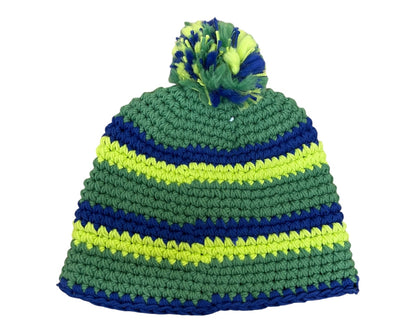 Unisex Hand Made Knitted Beanie Bobble Hat