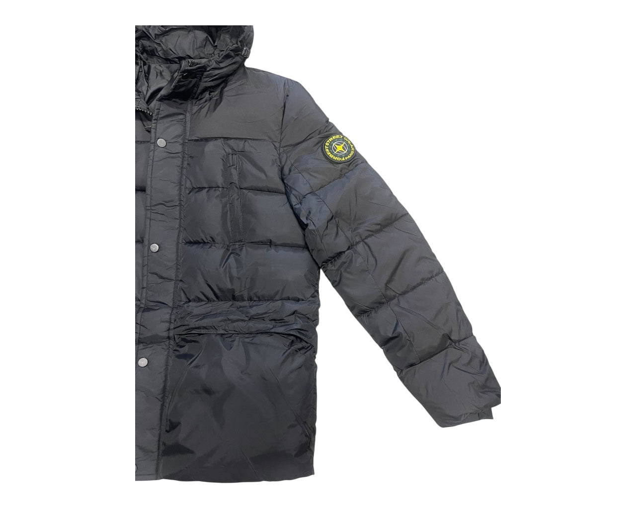 Padded Full Zip Hooded Puffer Jacket