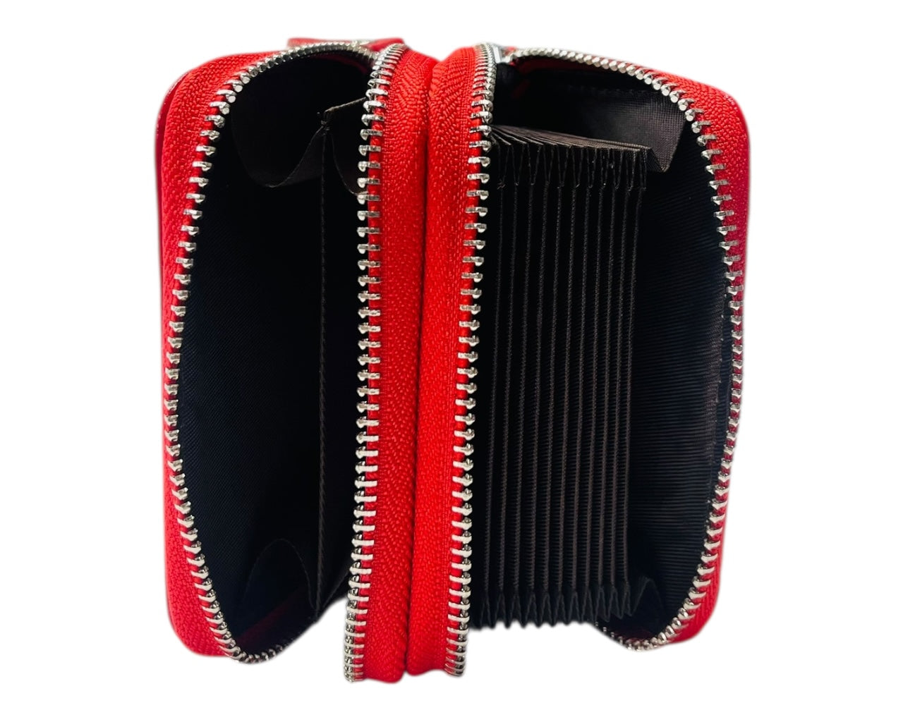 Superbia Genuine Leather RFID Blocking Zip Wallet