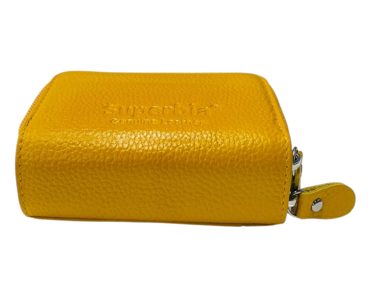 Superbia Genuine Leather RFID Blocking Zip Wallet