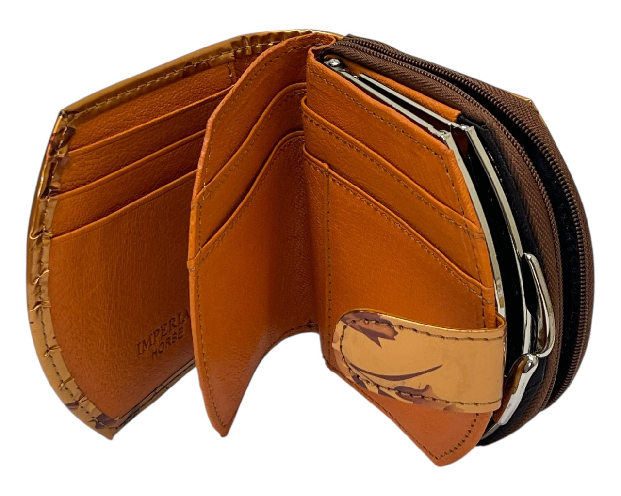 Imperial Horse Wallet With Card Slots Coin Purse