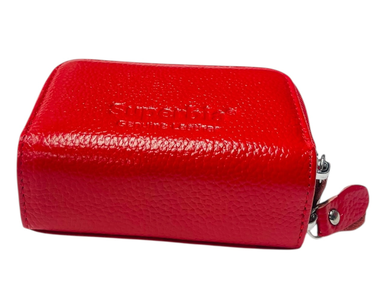 Superbia Genuine Leather RFID Blocking Zip Wallet