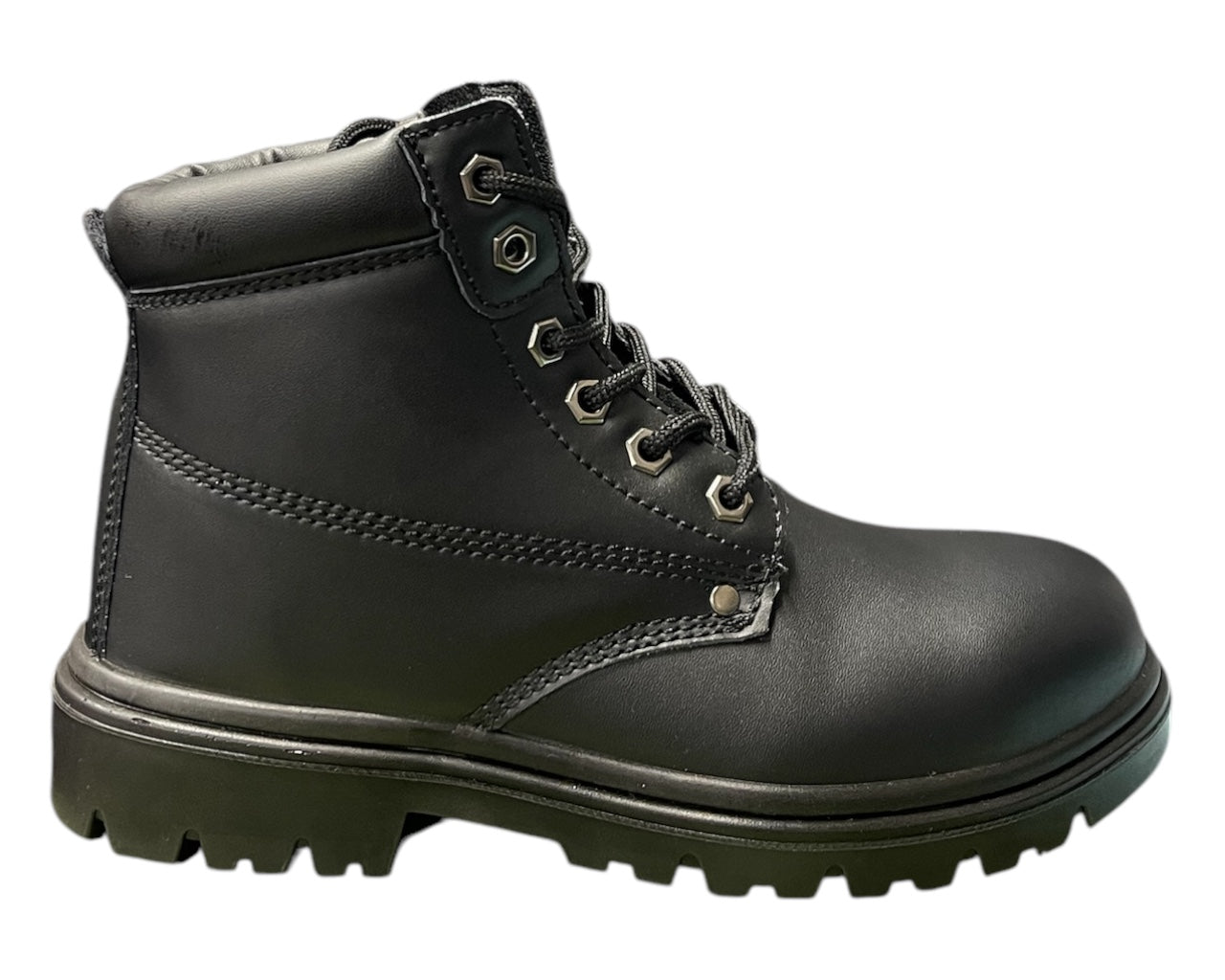 Genuine Leather Steel Toe Cap Safety Work Boots
