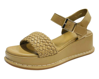 Ankle Strap Wedge Platform Sandals