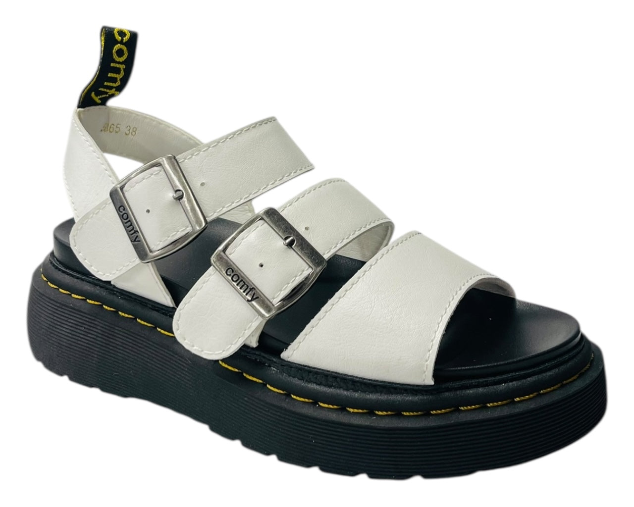 Ankle Strap Padded Platform Sandals