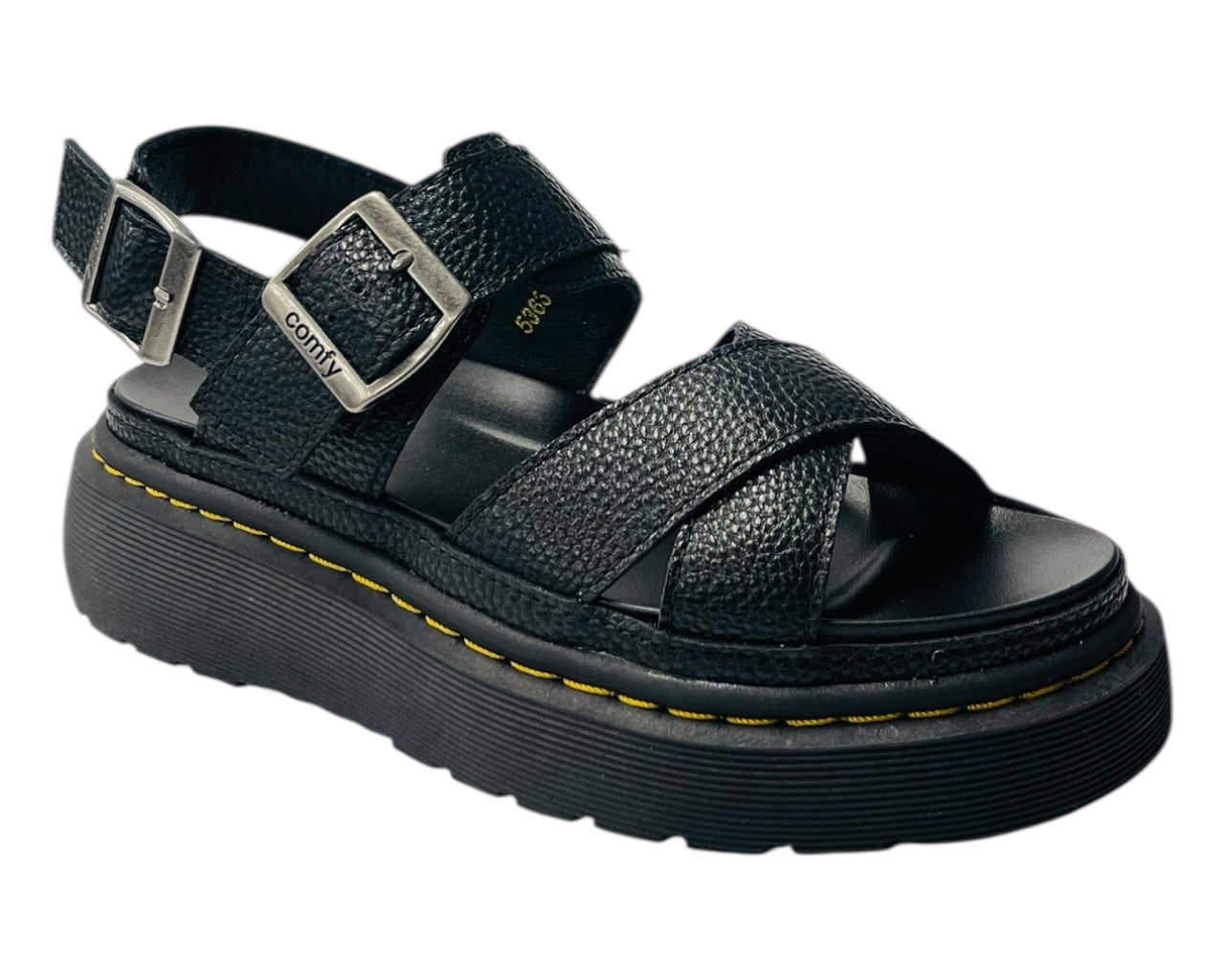 Ankle Strap Padded Chunky Sole Sandals