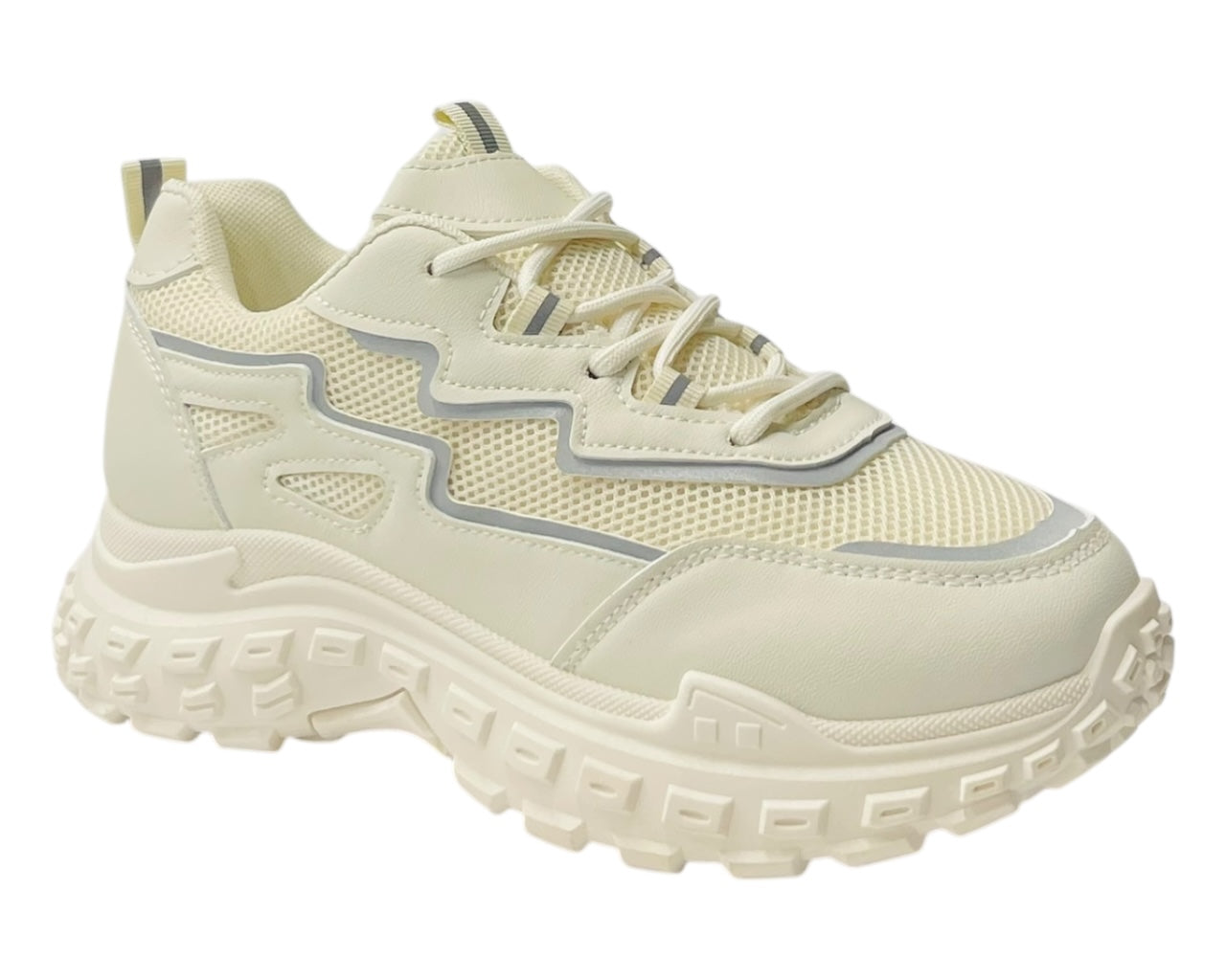 Casual Chunky Sole Lace Up Trainers