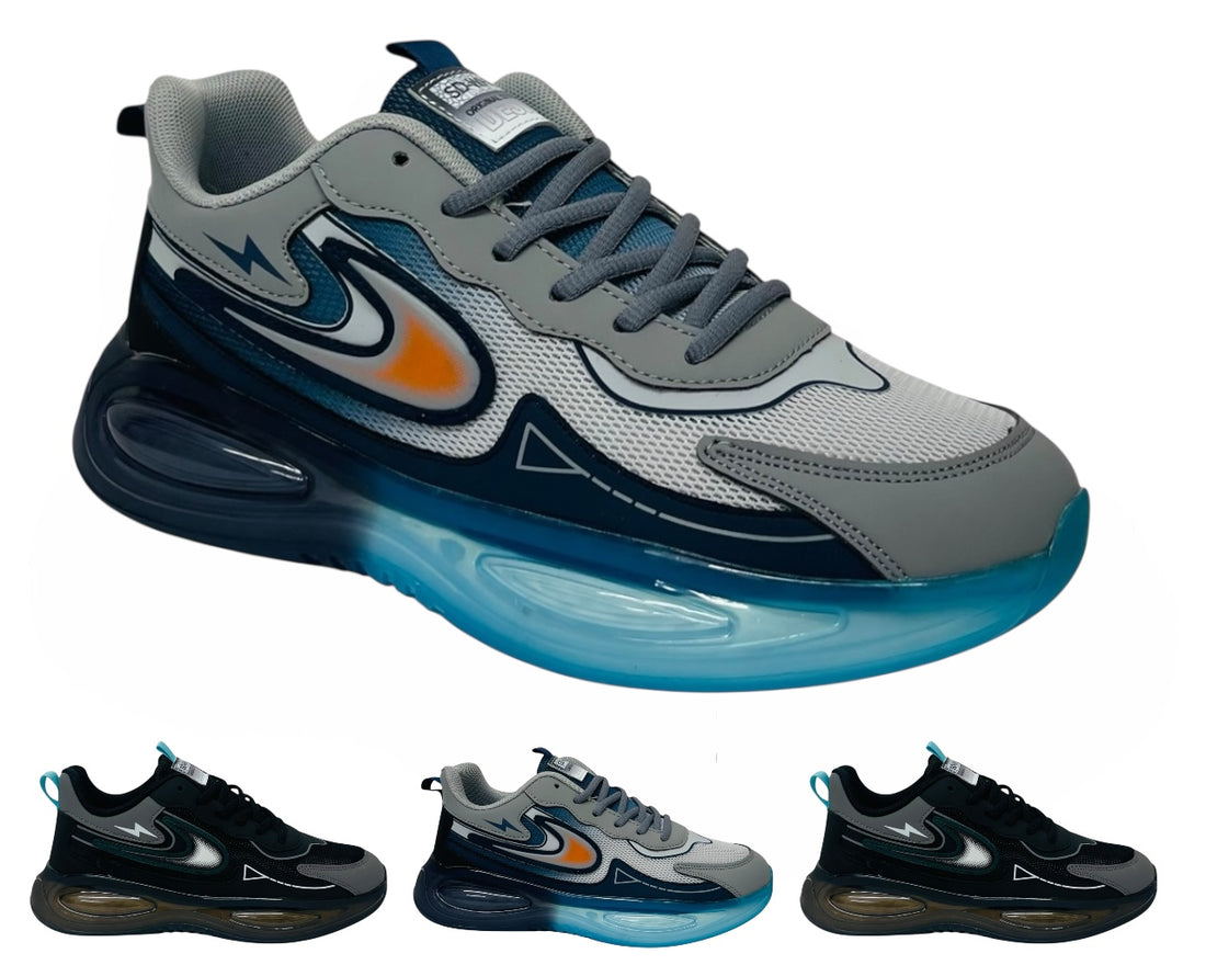 Mesh Lightweight Sports Lace Up Trainers