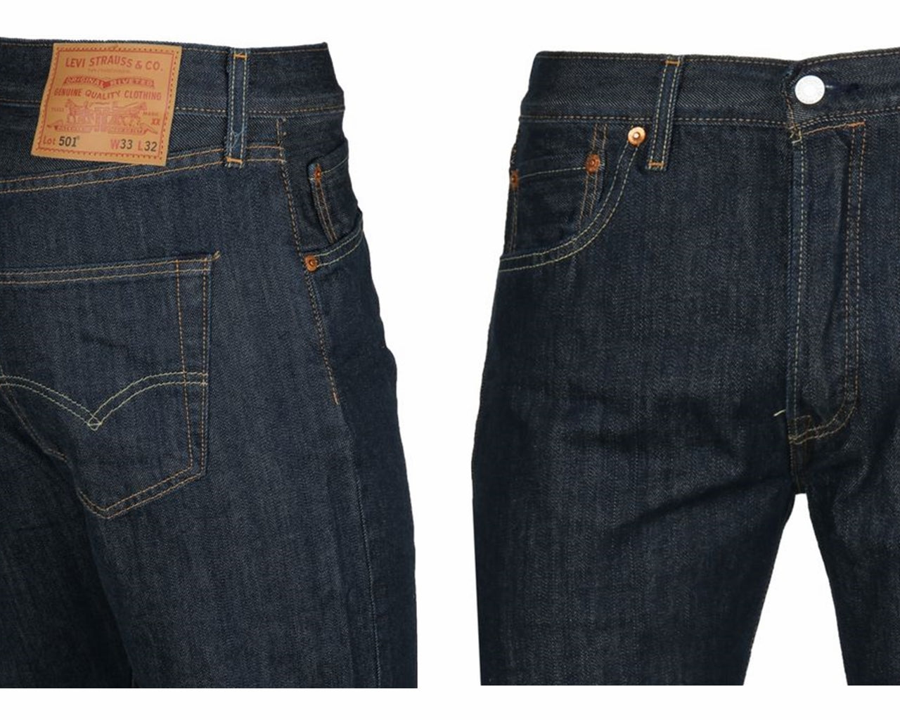 Levi's 501 005010162 Straight Fit Jeans Blue
