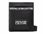 Versace Jeans Couture 72YA4B9I Nylon Logo Messenger Bag Black