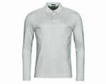 Hugo Boss Pirol 50476433 Long Sleeved Polo Shirt Grey