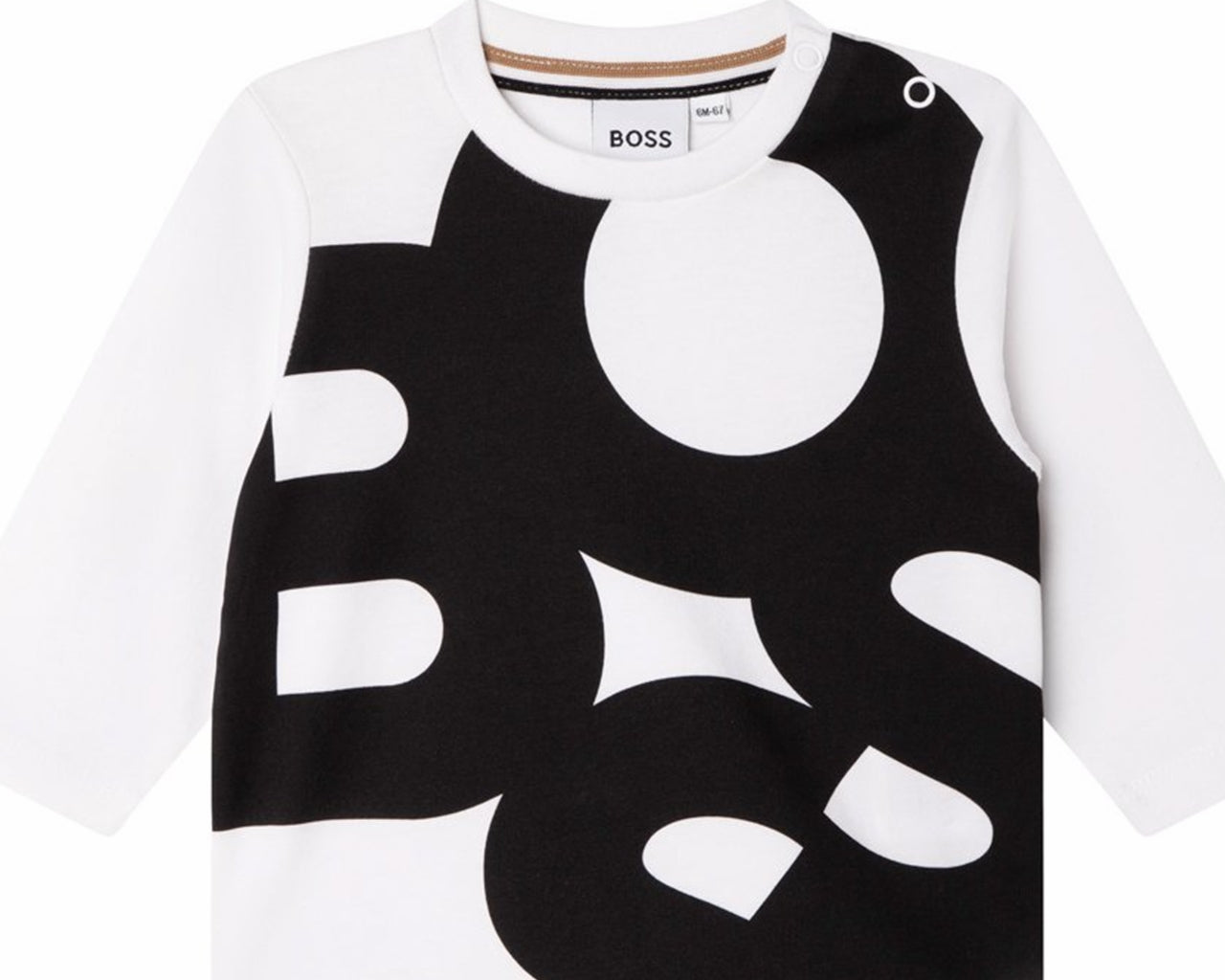 Hugo Boss Baby's J05953 Long Sleeve T-Shirt White