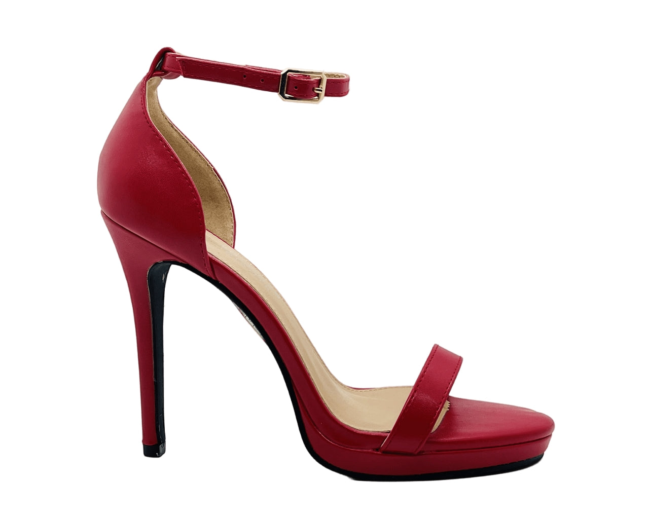 Ankle Strap High Heel Shoes