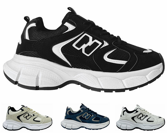 Casual Chunky Sole Lace Up Trainers