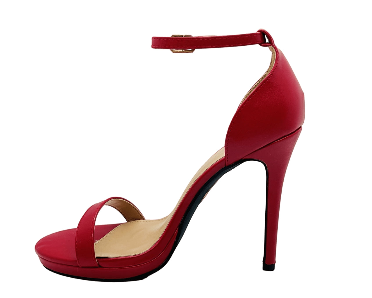 Ankle Strap High Heel Shoes