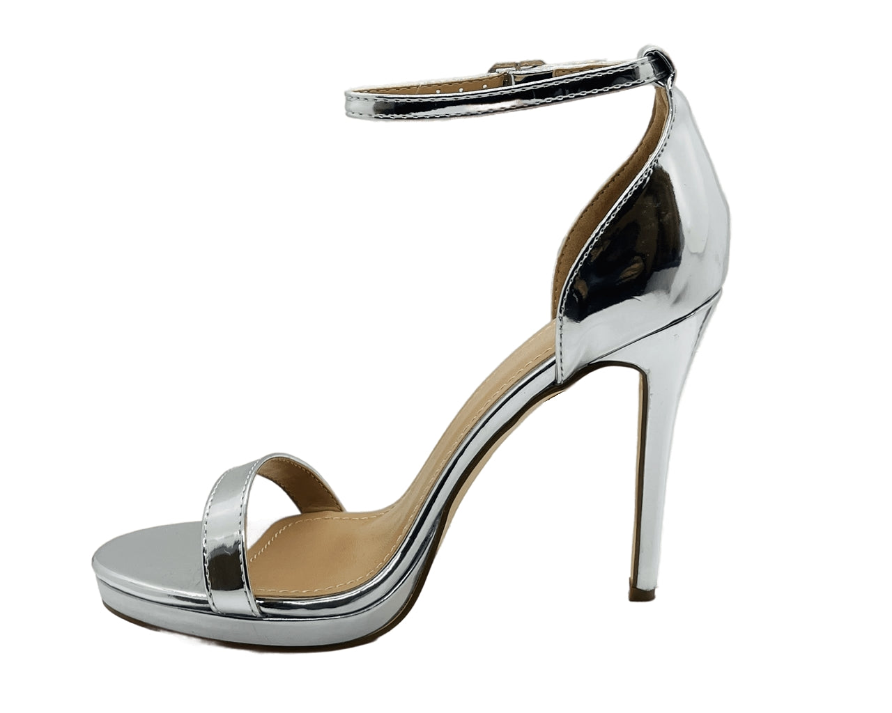 Ankle Strap High Heel Shoes